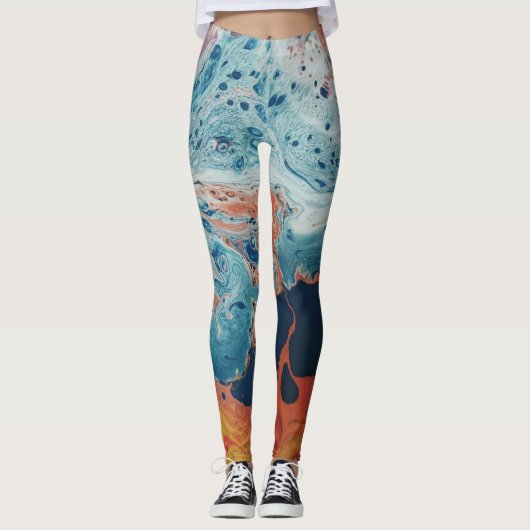 aangepaste leggings (Voorkant)