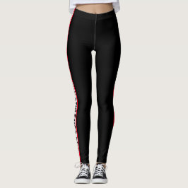 Aangepaste Leggings "Athletics Club Name"