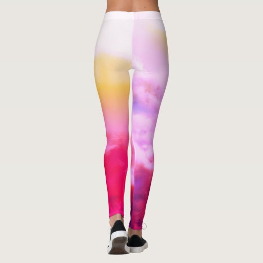 Aangepaste Leggings BIRDS (Achterkant)