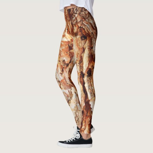 Aangepaste Leggings boomschors ontwerp (Links)