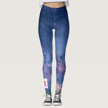 Aangepaste Leggings Chinese draak en sterren