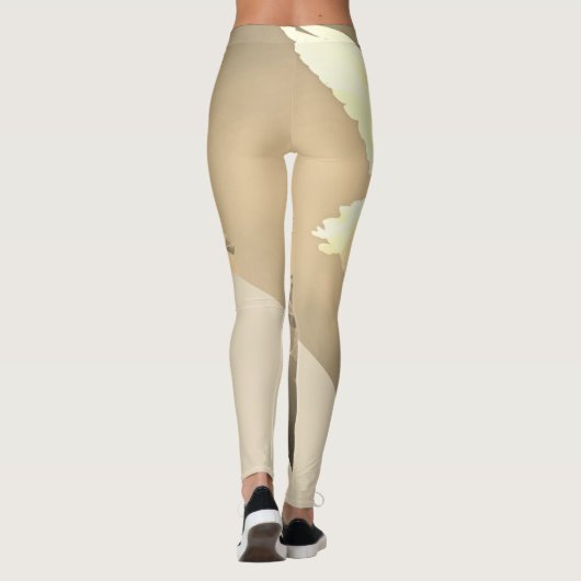 Aangepaste Leggings DOVE (Achterkant)