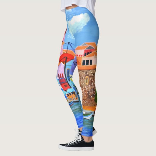 Aangepaste Leggings Griekenland (Links)