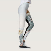 Aangepaste Leggings JAPANSE BLOEMEN (Rechts)