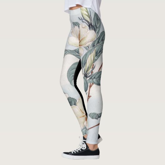 Aangepaste Leggings JAPANSE BLOEMEN (Links)