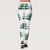 Aangepaste Leggings Kerstbomen (Achterkant)