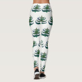 Aangepaste Leggings Kerstbomen (Achterkant)