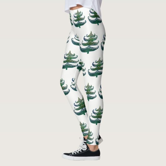 Aangepaste Leggings Kerstbomen (Links)