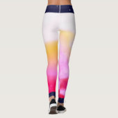 Aangepaste Leggings NACHTSKY EN DAYBREAK (Achterkant)