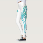 Aangepaste Leggings Seahorse art (Links)