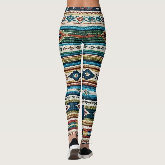 AANGEPASTE LEGGINGS VOOR AFDRUKKEN – "AGUA" (Achterkant)