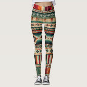 AANGEPASTE LEGGINGS VOOR AFDRUKKEN – "OAXACA" (Voorkant)