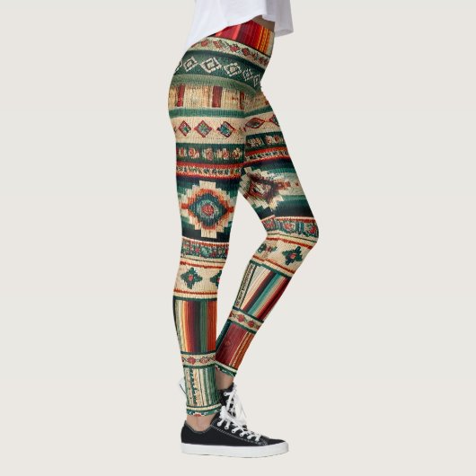 AANGEPASTE LEGGINGS VOOR AFDRUKKEN – "OAXACA" (Rechts)