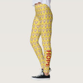 Aangepaste Leggings voor Geel en Rood bewustzijn (Links)