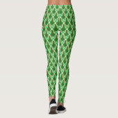 Aangepaste Leggings voor groene bewustwording Ribb (Achterkant)