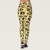 Aangepaste leggings voor kleurenbladzijdes afdrukp (Achterkant)