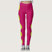 Aangepaste Leggings voor kleurentennis (Voorkant)