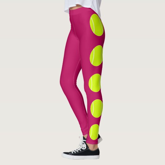 Aangepaste Leggings voor kleurentennis (Links)