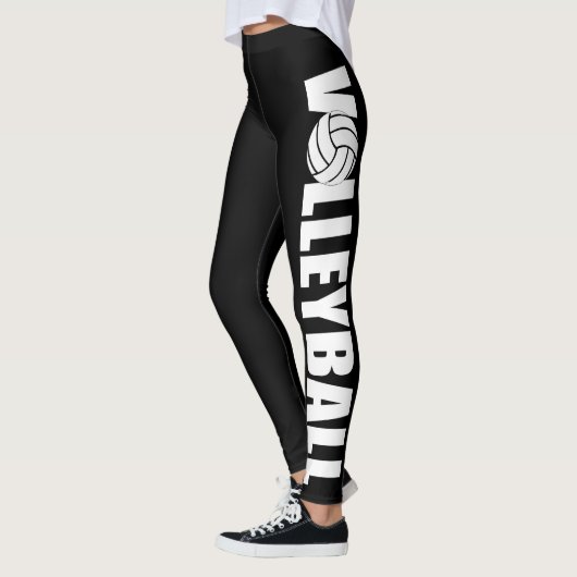 Aangepaste Leggings voor kleurenvolleybal bevestig (Links)