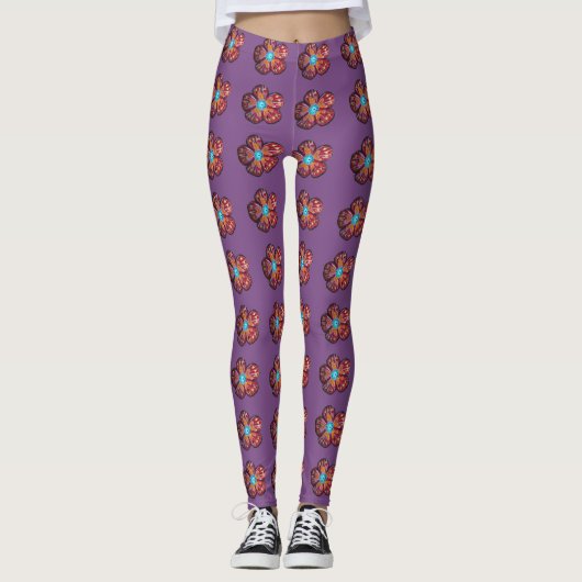 Aangepaste Leggings voor lenteslagtekening (Voorkant)