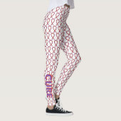 Aangepaste Leggings voor orchidee en Oranje bewust (Rechts)