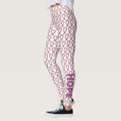 Aangepaste Leggings voor orchidee en Oranje bewust (Links)