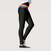 Aangepaste Leggings voor regenboogreggen onder de  (Rechts)