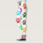 Aangepaste Leggings voor regenboogvrouwen tekenen (Links)