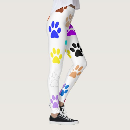 Aangepaste Leggings voor regenboogvrouwen tekenen (Rechts)