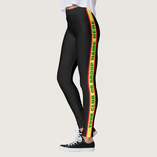 Aangepaste Leggings voor sportclubs (Links)