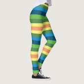 Aangepaste Leggings voor Stripes Summer Mode (Rechts)