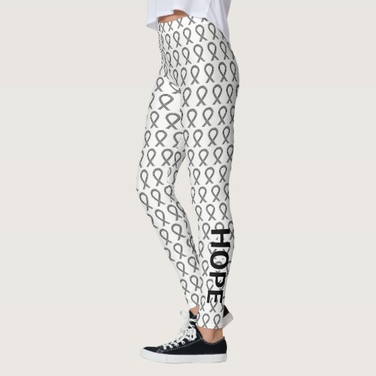 Aangepaste Leggings voor wittebboardmatige en zwar (Links)