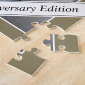 Aangepaste legpuzzel voor koppels, Aangepast jubil (Zijkant)