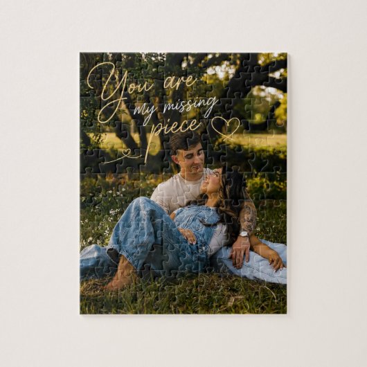 Aangepaste Legpuzzel voor Koppels – Jij Bent Mijn (Verticaal)
