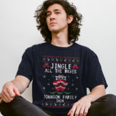 Aangepaste Lelijke Kerstcruise Familie Matching Gr T-shirt