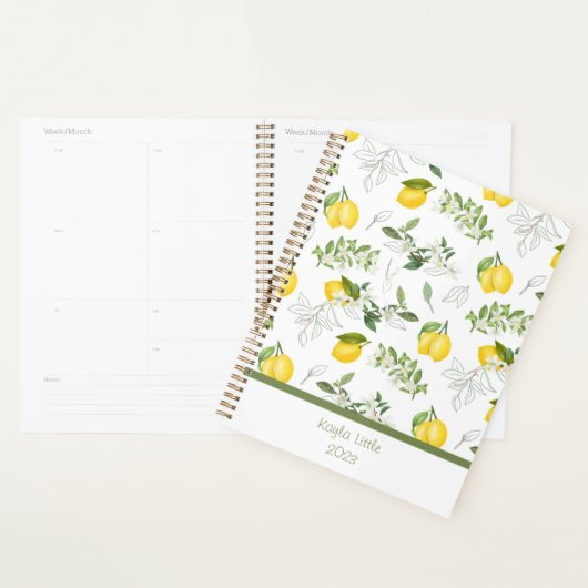 Aangepaste lemon- en ventilatorpaner planner (Display)