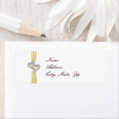 Aangepaste Lemon Hearts-Adresetiketten Etiket (Insitu)