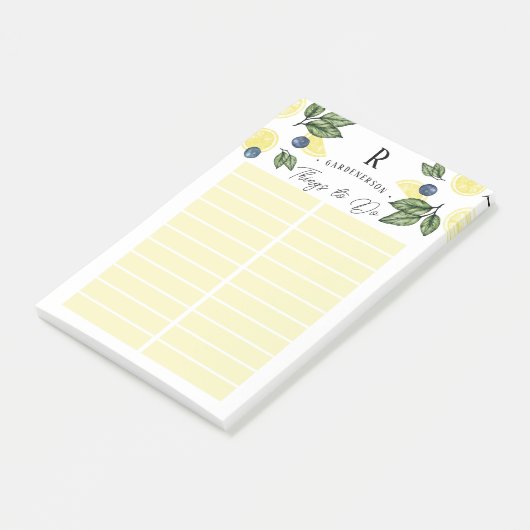 Aangepaste Lemon om opmerkingen na aanbieding te m Post-it® Notes (Schuin)