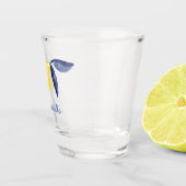 Aangepaste Lemon-tekst Shot Glas (Rechts)