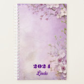 Aangepaste lente bloemenbloesem Cherry II Planner (Voorkant)