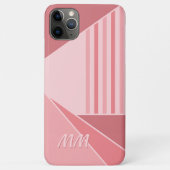 Aangepaste lente perzik roze lichte blush mod kuns Case-Mate iPhone case (Achterkant)