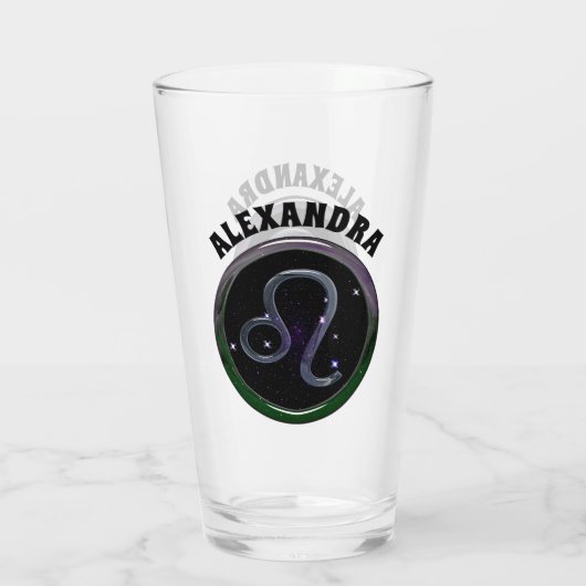 Aangepaste Leo Glas (Achterkant)