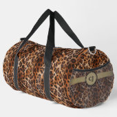 Aangepaste Leopard Duffle Bag Plunjezak (Rechterhoek)