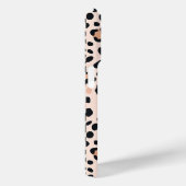 Aangepaste Leopard Print Hondenfoto met naam Case-Mate iPhone Case (Achterkant / Rechts)