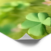 Aangepaste Leprechaun Kabouter St. Patrick's Dag K Poster (Hoek)
