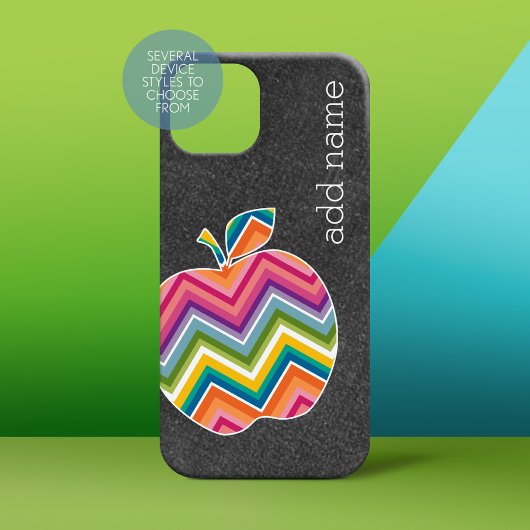 Aangepaste leraar Apple met Trendy Chevron Pattern Case-Mate iPhone Case