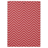 Aangepaste leraar Apple met Trendy Chevron Pattern Klembord (Achterkant)