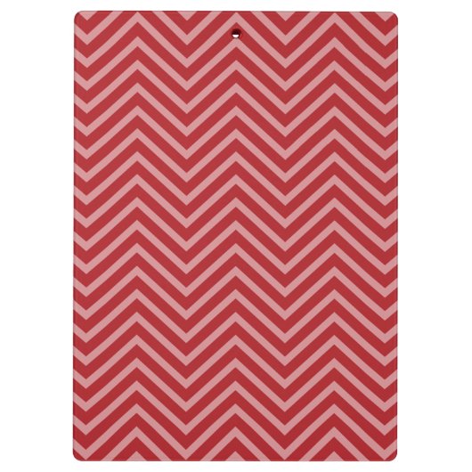 Aangepaste leraar Apple met Trendy Chevron Pattern Klembord (Achterkant)