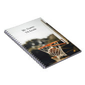 Aangepaste leraar Basketball Sportlover Notitieboek (Rechterzijde)