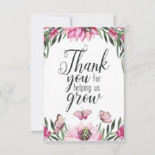 Aangepaste leraar bedankt dat je ons helpt groeien (Voorkant)